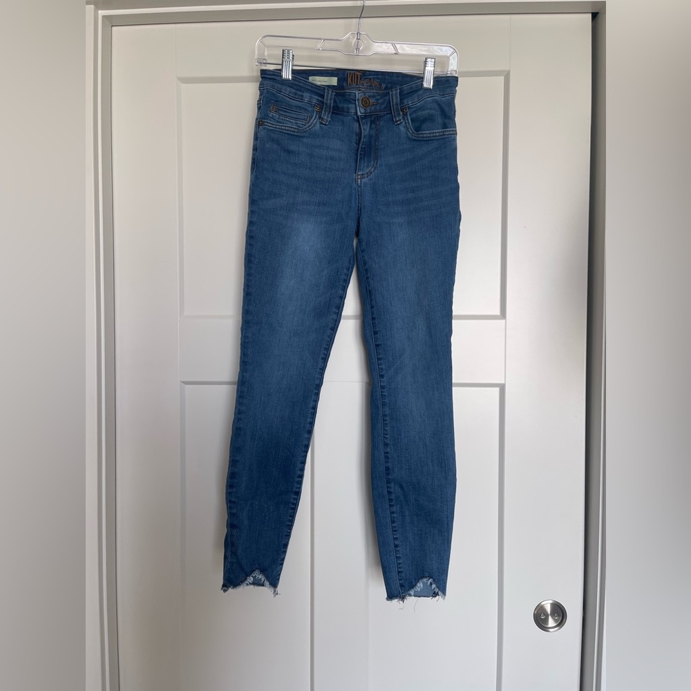 Kut from the Kloth Blue Ankle Jeans